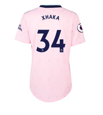 Arsenal Granit Xhaka #34 Tredjedrakt Kvinner 2022-23 Kortermet